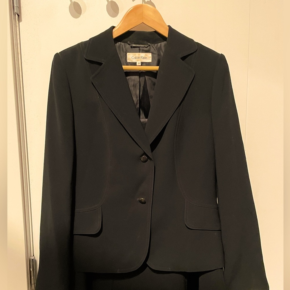 Calvin Klein Black Suit